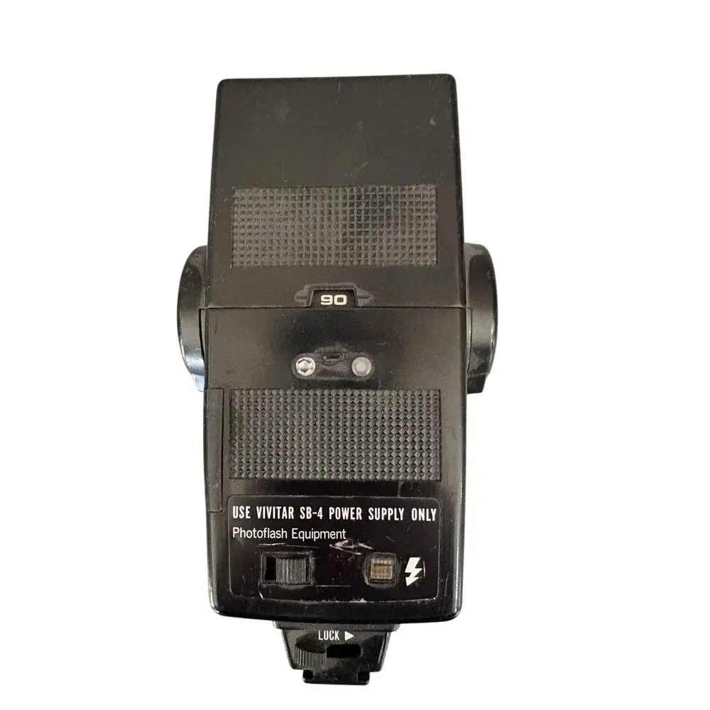 Vintage Vivitar Auto Thyristor 283 Flash Gun – Film Camera Flash – Untested